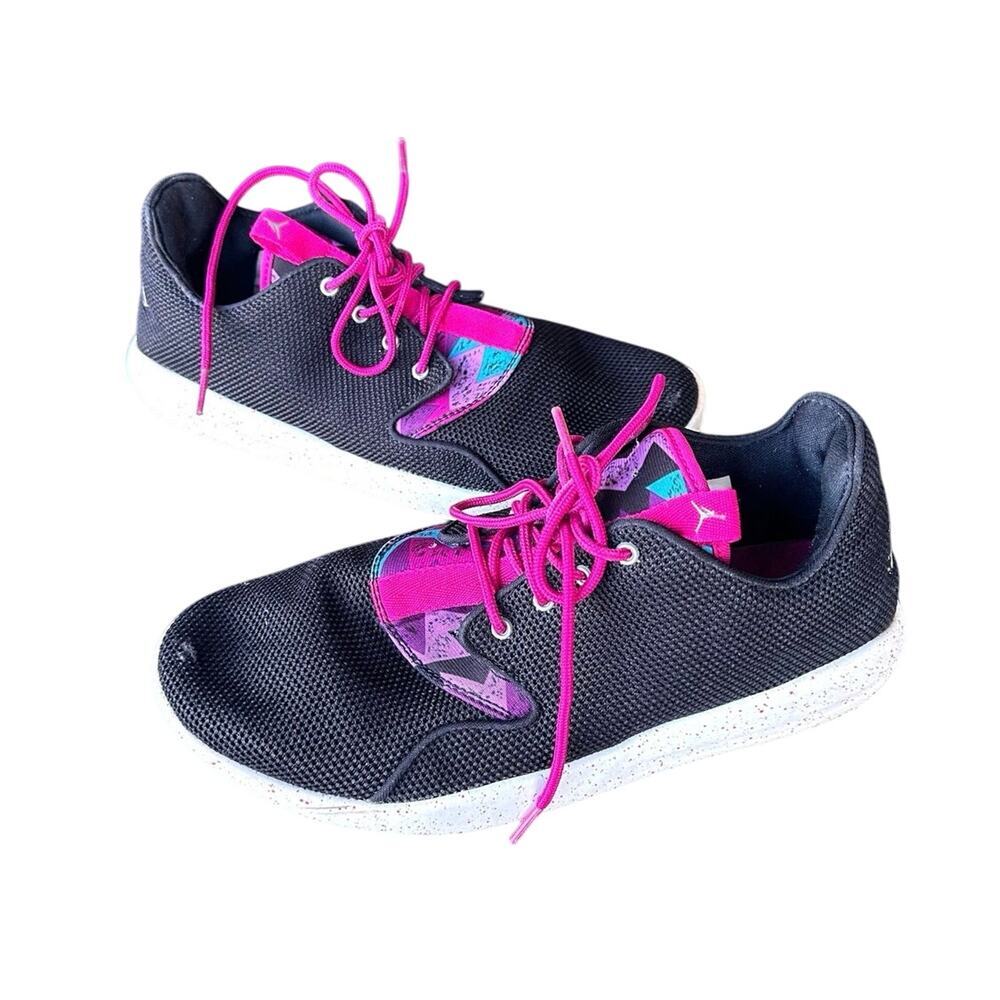 Nike Air‎ Jordan Eclipse GG Sneakers Big Kids Size 7.5Y Black Sports Fuchsia